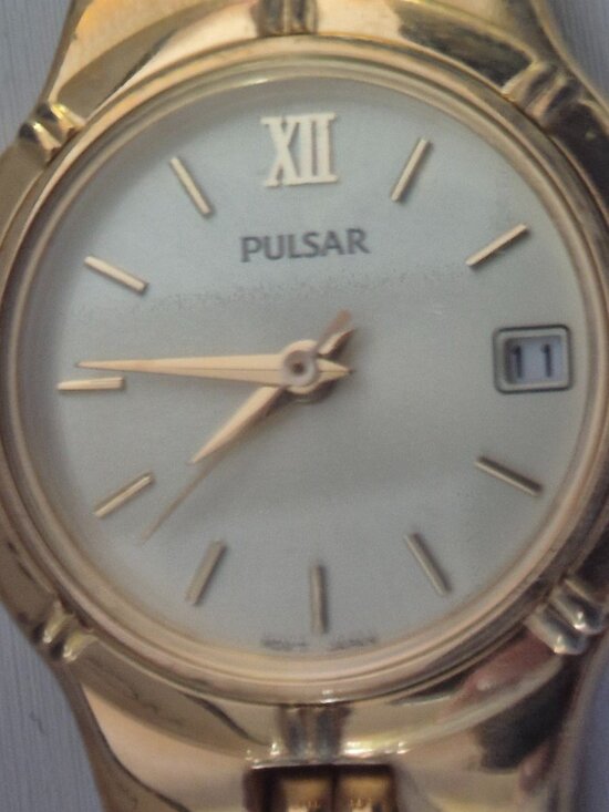 Pulsar Women\'s Gold and Stainless Watch main image 5